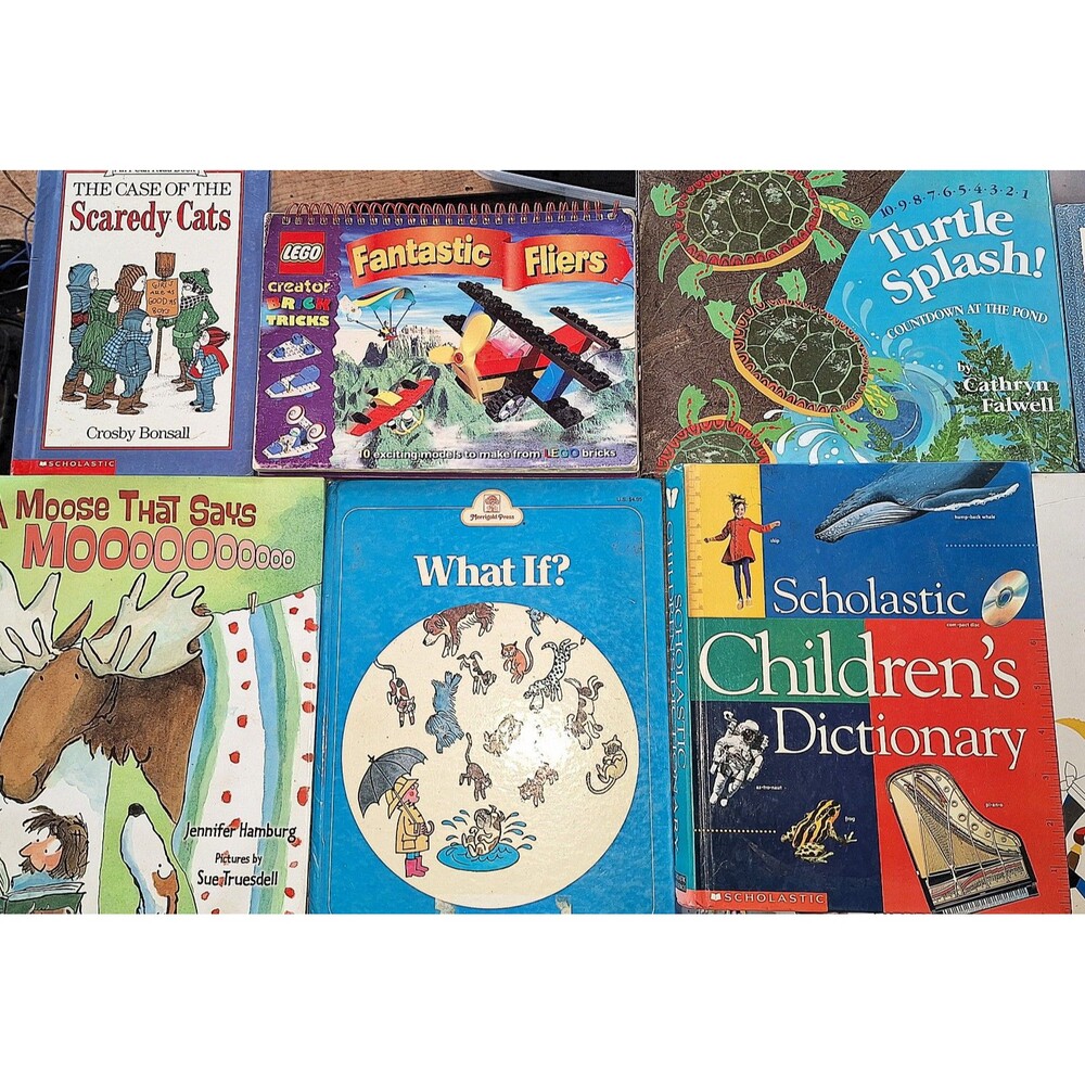 Lot of 12 Children's Picture Books Bundle - LEGO Fantastic Fliers, Scholastic - Picture 3 of 8